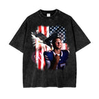 All American Josh Acid Wash Oversized T-Shirt