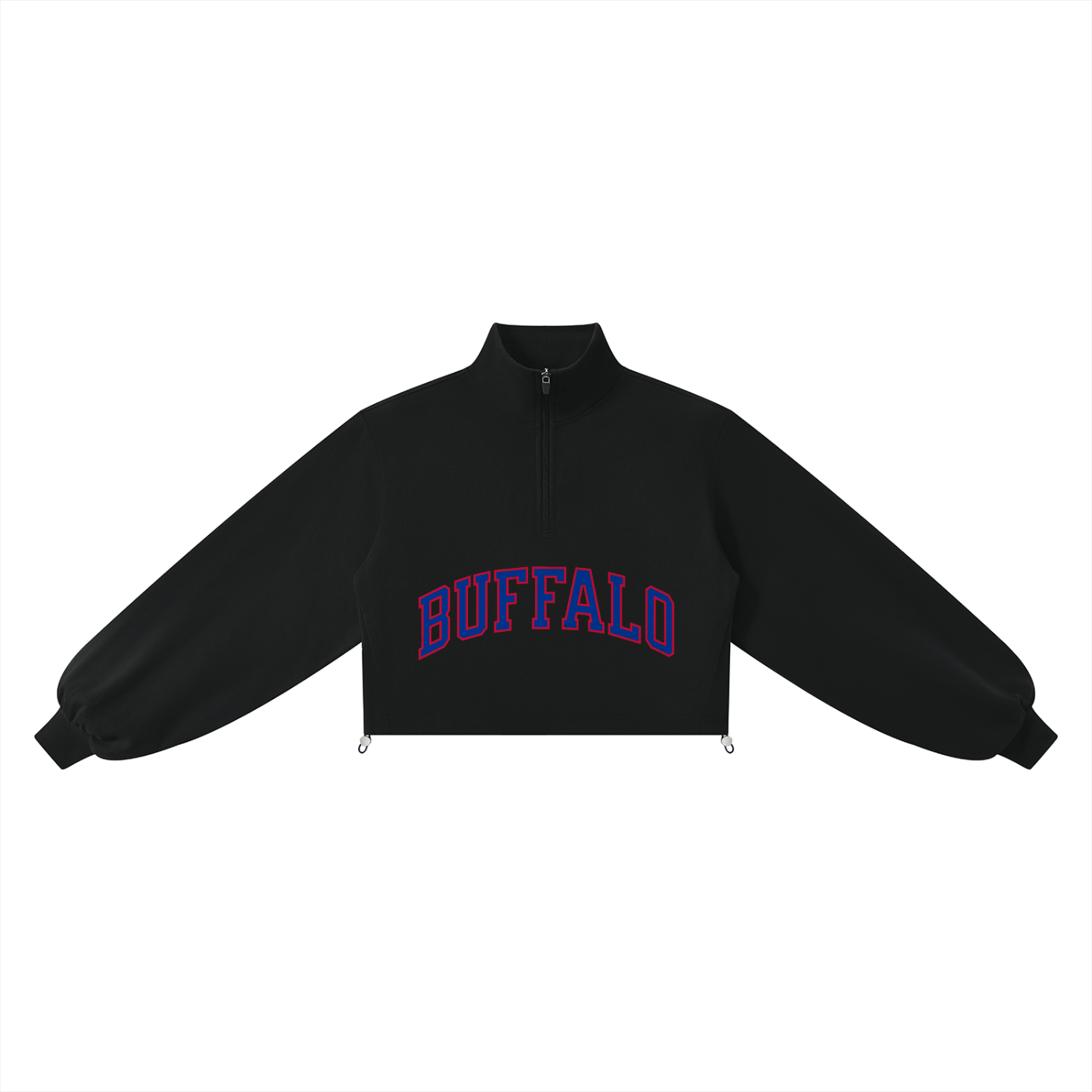 Buffalo Mock-Neck Quarter-Zip Sweatshirt