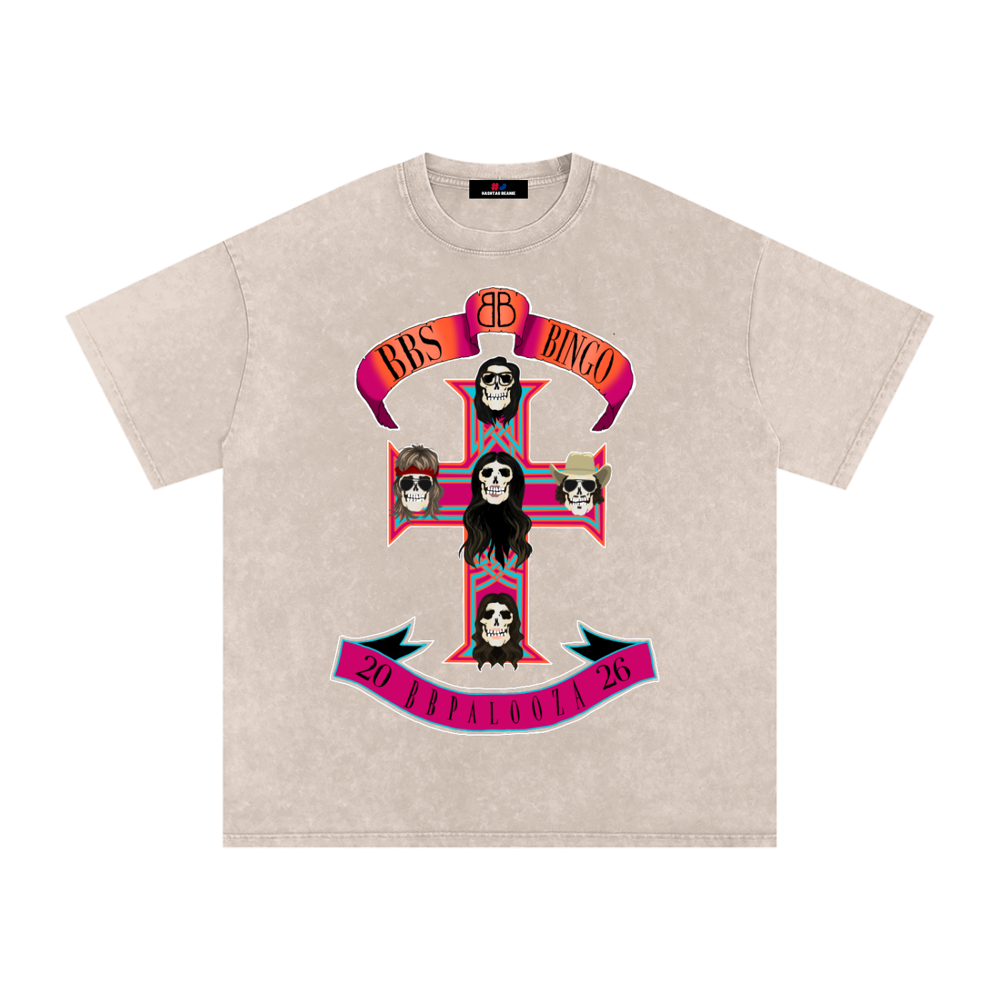 BBPALOOZA 2026 Vintage Washed T-Shirt