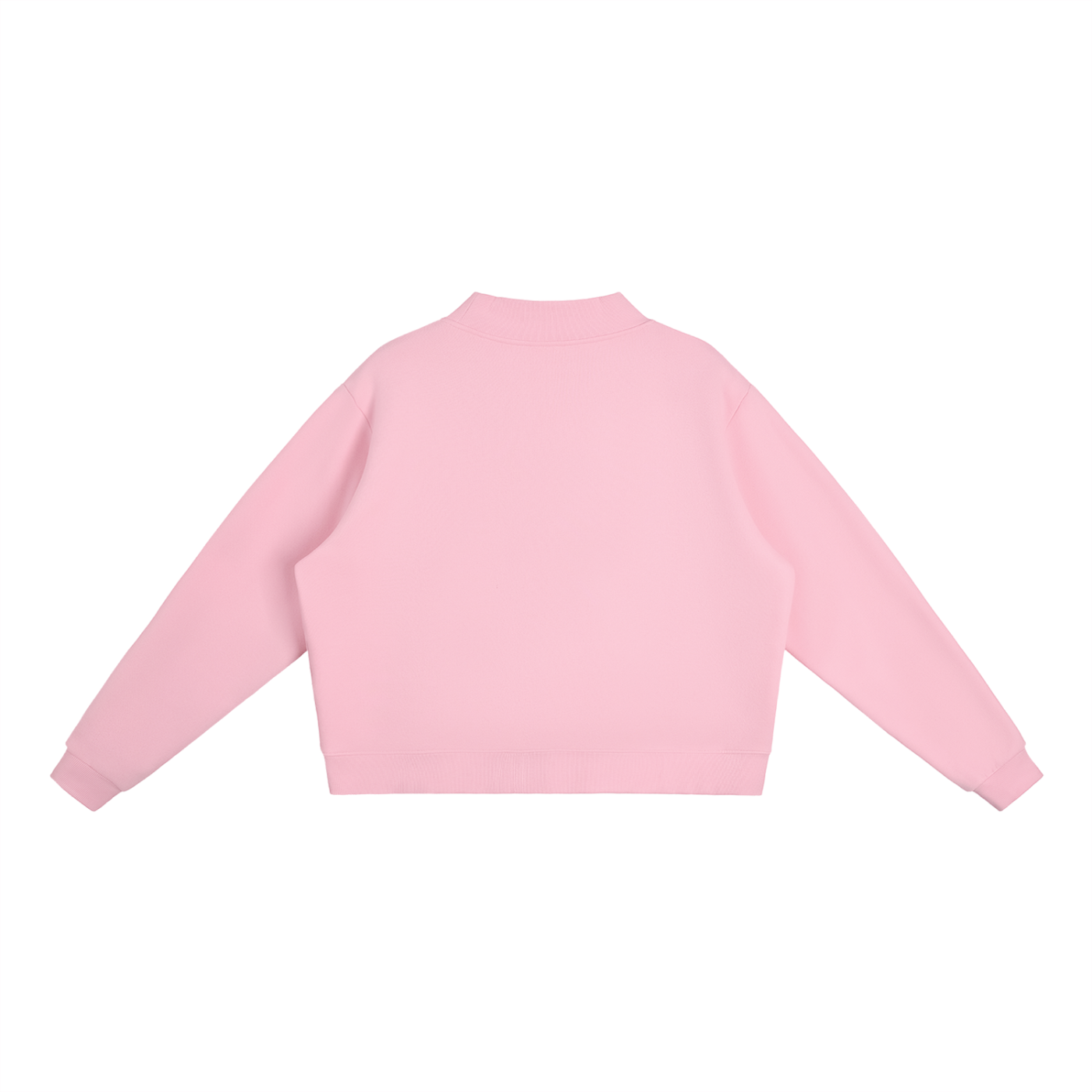 Summer Vibe Blush Mockneck Sweatshirt