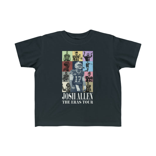 Toddler Josh Allen Eras Tour Shirt, Buffalo Football Tee for kids, Bills Mafia Shirt